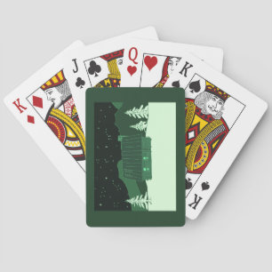 Mountain Cabin playing cards