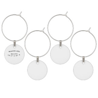 Mountain cabin s. Date year custom coordinates add Wine Charm