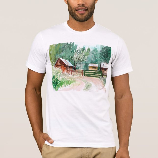 Mountain Cabin T-shirt (Front)