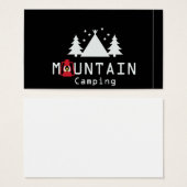 mountain camping (Front & Back)