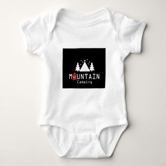 mountain camping baby bodysuit