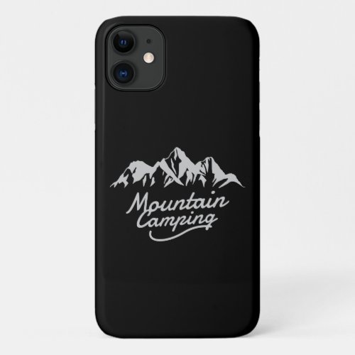 Mountain Camping iPhone 11 Case