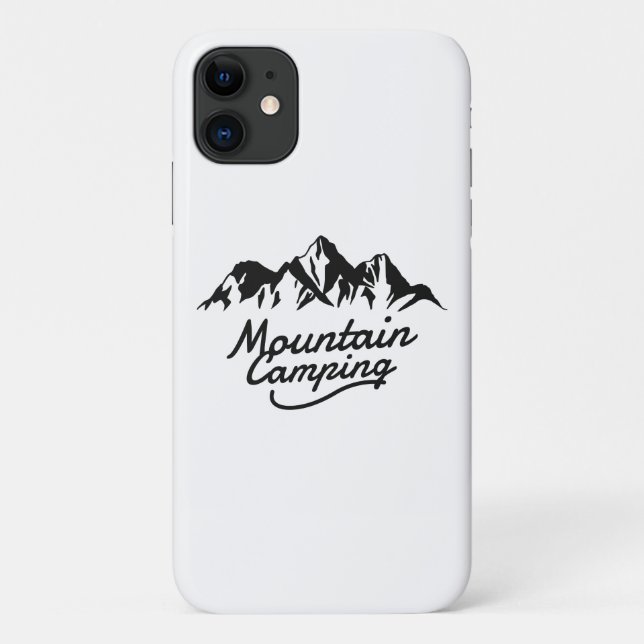 Mountain Camping Case-Mate iPhone Case (Back)