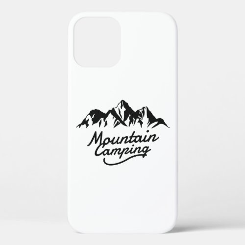 Mountain Camping iPhone 12 Case