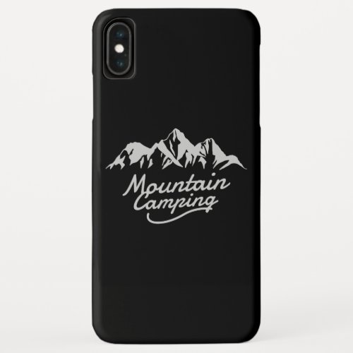Mountain Camping iPhone XS Max Case