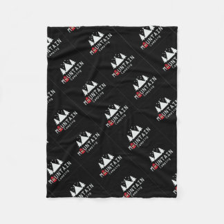 mountain camping fleece blanket