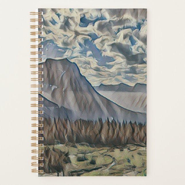 Mountain Canvas Art Planner (Front)