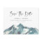 Mountain Celebration Save The Date Postcard