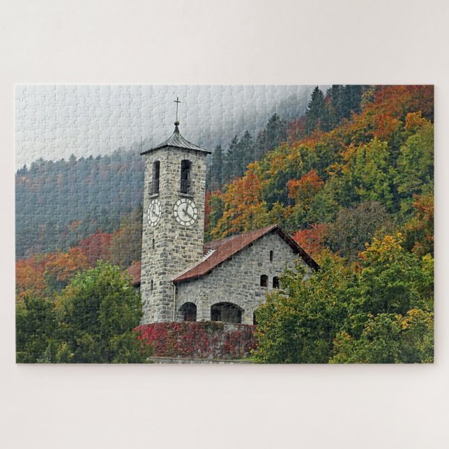 mountain chapel puzzle (Horizontal)