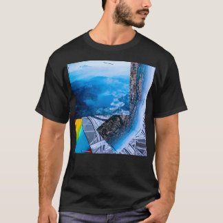 Mountain City Collage Long T-Shirt