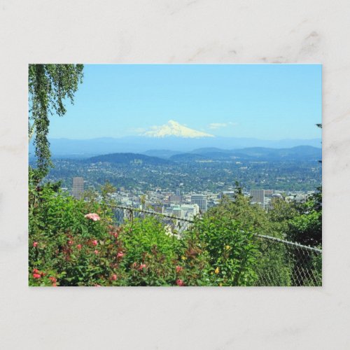Mountain City Scenic Portland OR Postcard