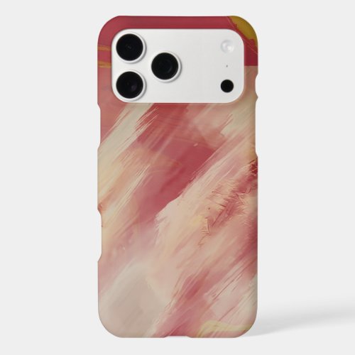 Mountain Clay Print iPhone 17 Pro Max Case