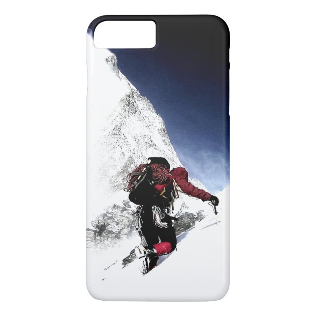 Mountain Climber Extreme Sports Case-Mate iPhone Case (Back)