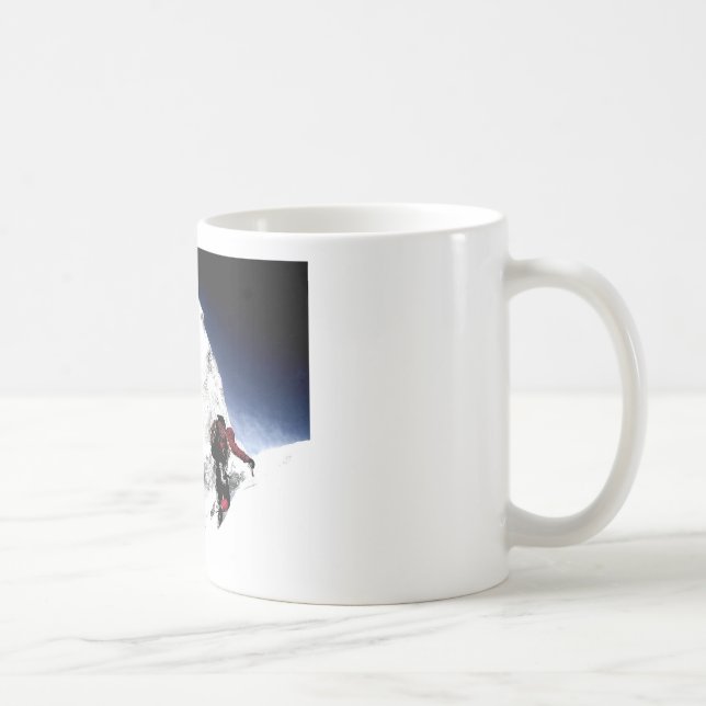 Mountain Climber Extreme Sports Coffee Mug (Right)