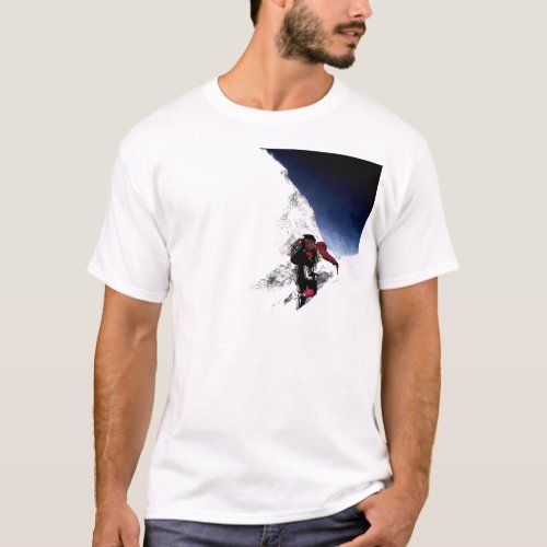 Mountain Climber Extreme Sports T_Shirt