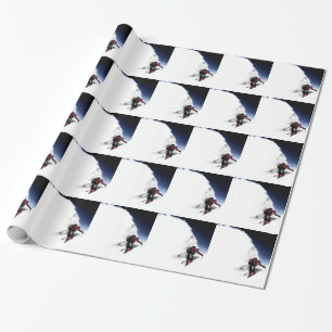 Mountain Climber Extreme Sports Wrapping Paper