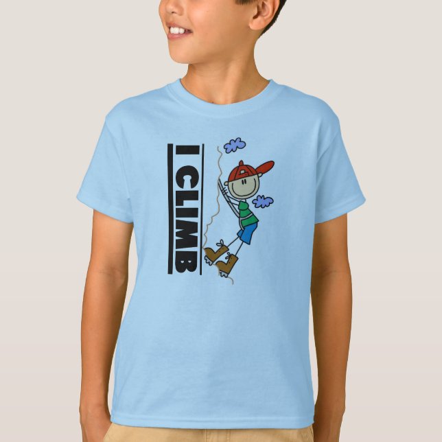 Mountain Climber I Climb  T-Shirt (Front)