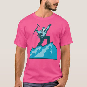 Mountain Climber Summit Retro Classic TShirt