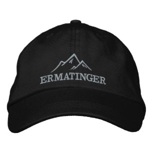 Mountain Climbing Ermatinger Embroidered Baseball Cap