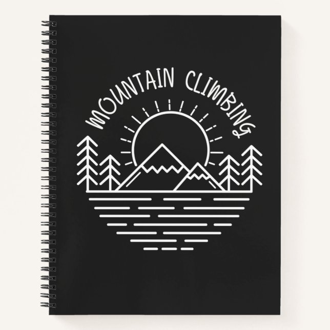 Mountain Climbing Notebook (Front)