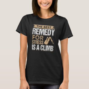 Mountain Climbing Rock Climb Climber 2 T-Shirt