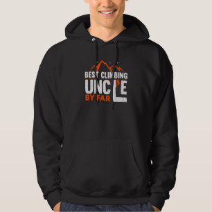 Mountain Climbing Rock Climb Climber Uncle Hoodie