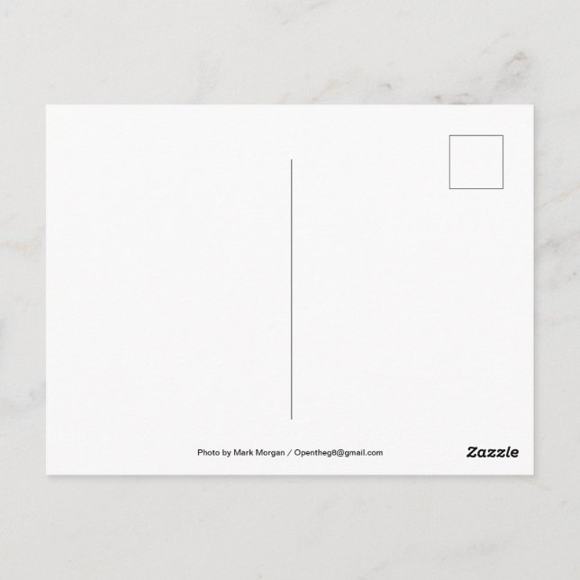 Mountain Clouds post card (Back)