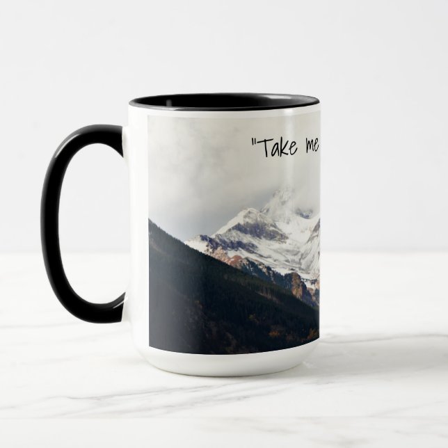 Mountain Coffee Mug (Left)