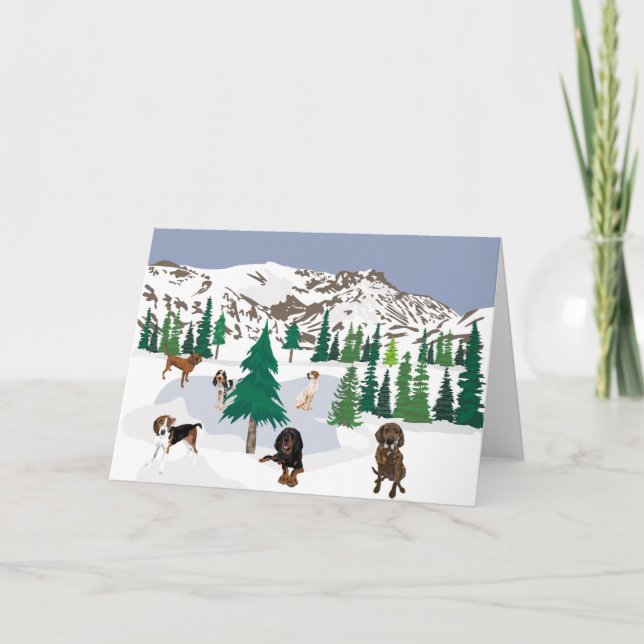 Mountain Coonhounds Card (Front)