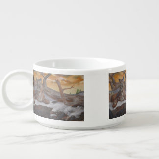 Mountain Cougar Designed Chili Bowl