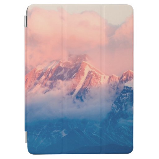 MOUNTAIN COVERED WITH SNOW AT DAYTIME iPad AIR COVER