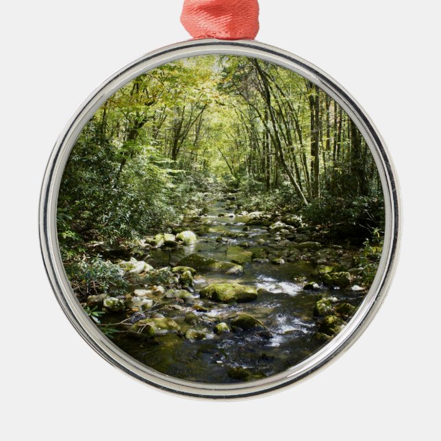 Mountain Creek Metal Ornament (Front)