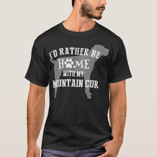 Mountain Cur  Design for Mountain Cur Dog Lovers  T_Shirt