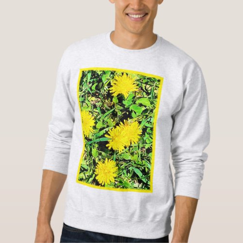 Mountain Dandelions Photo Buy Now Sweatshirt