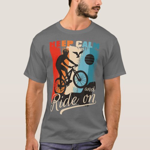 Mountain Dirt Biking Cycling  T_Shirt