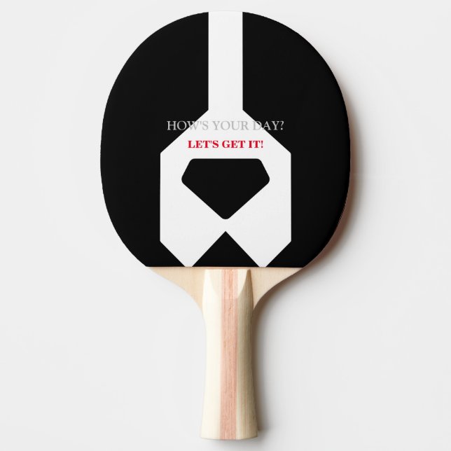 Mountain Dog Ping Pong Paddle (Front)