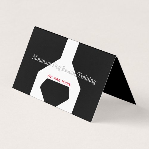 Mountain Dog RescueTraining Business Card