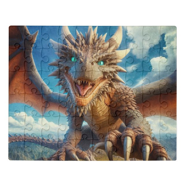 Mountain Dragon Jigsaw Puzzle (Puzzle Horizontal)