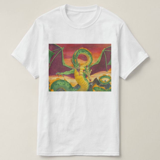 Mountain Dragon T-Shirt (Design Front)