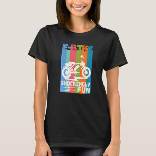 Mountain E Bike Rider Electric Power Bikes 5 T-Shirt