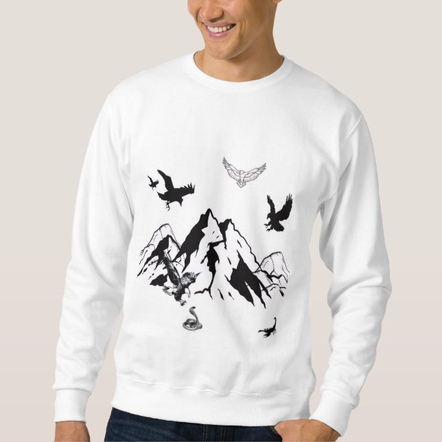 Mountain Eagle Sweatshirt (Front)