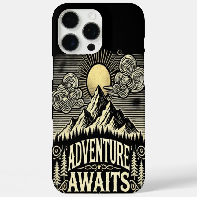 Mountain Exploration Awaits in This Scenic Design Case-Mate iPhone Case (Back)