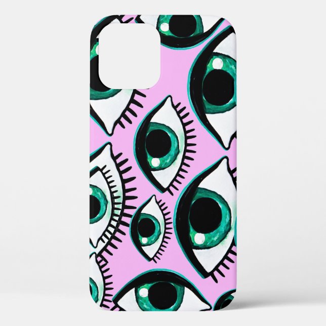Mountain Eye Abstract Icon Case-Mate iPhone Case (Back)