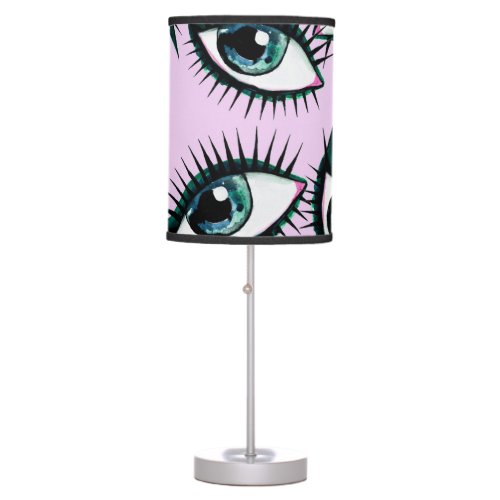Mountain Eye Abstract Iconic Design Table Lamp