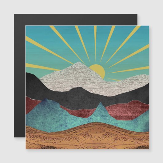 Mountain Fantasy Sunrise (Front/Back)