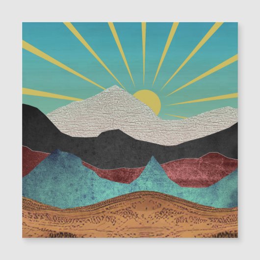 Mountain Fantasy Sunrise (Front)