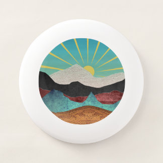 Mountain Fantasy Sunrise Wham-O Frisbee