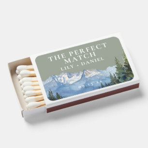 Mountain Floral Sage Green Wedding Perfect Match
