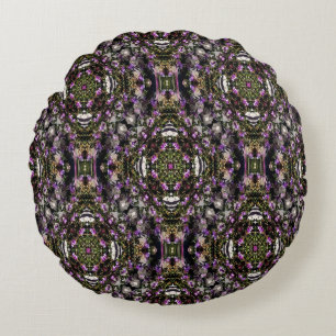 Mountain flowers..... round pillow