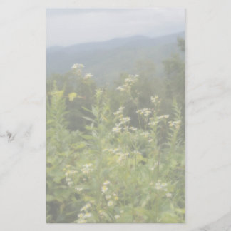 Mountain Flowers Stationery Paper